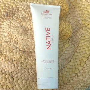 Native Candy Cane All Day Moisture Lotion 12 Oz New